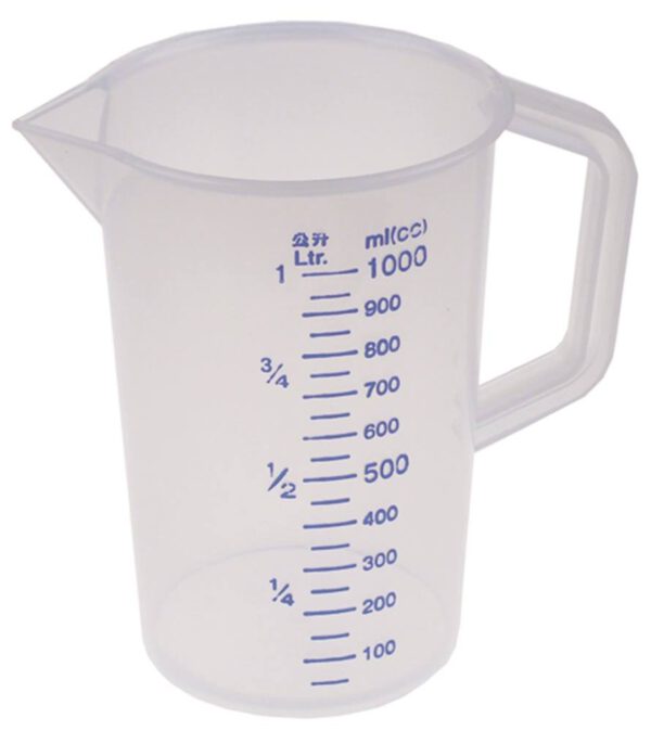 Jarra Medidora de Plástico 1L