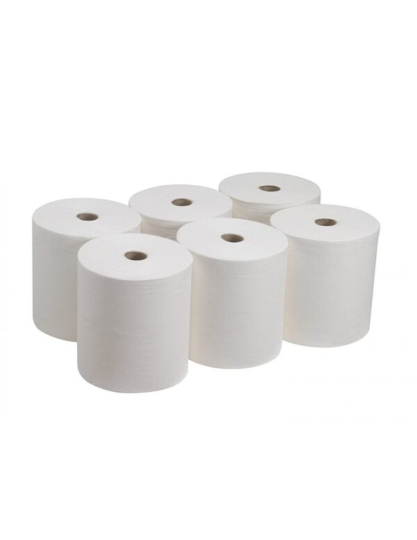 Rollo de Papel Secamanos Industrial 6 uds