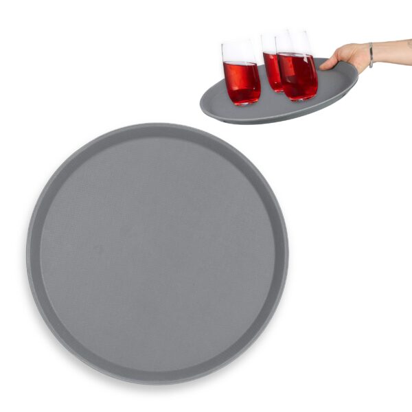 Bandeja Antideslizante Redonda 35 cm